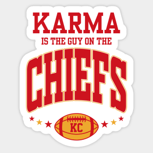 Karma Is The Guy On The Chiefs Sticker